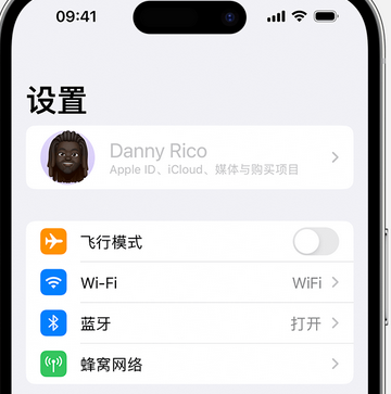 正蓝appleID维修服务iPhone设置中Apple ID显示为灰色无法使用 