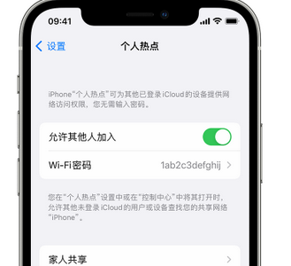 正蓝apple服务站点分享iPhone上个人热点丢失了怎么办 