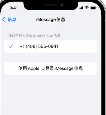 正蓝apple维修iPhone上无法正常发送iMessage信息 