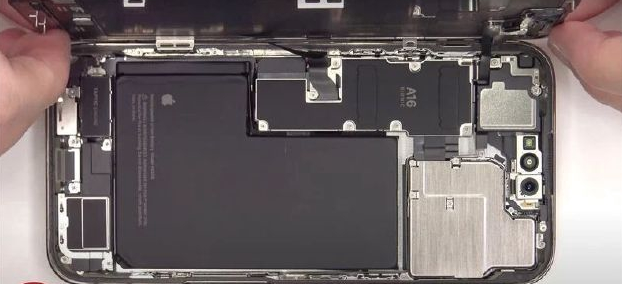 正蓝苹果14维修分享看iPhone 14 Pro Max拆解 