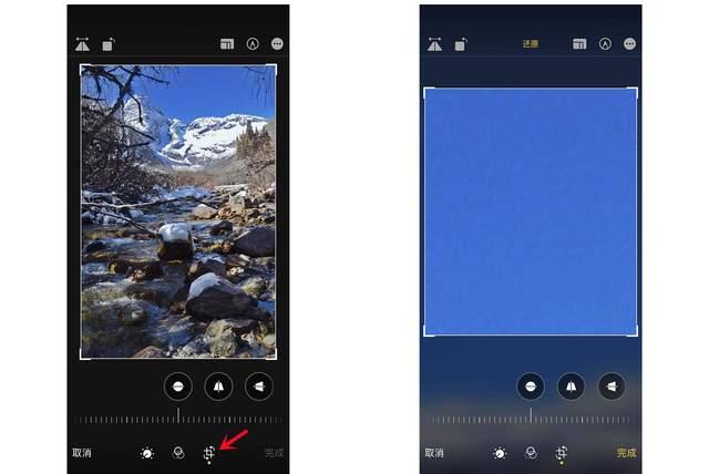 正蓝苹果手机维修分享iPhone手机如何使用裁剪功能隐藏照片 