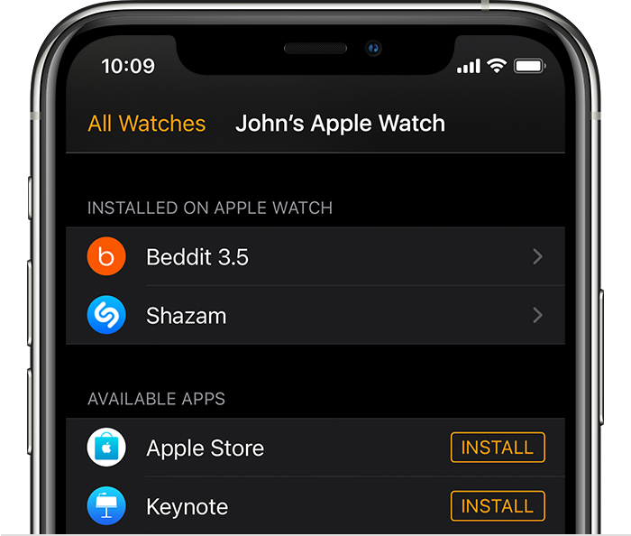 正蓝苹果手机维修分享如何在 Apple Watch 上下载应用 