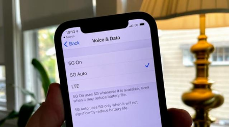 正蓝苹果手机维修分享iPhone 12如何打开或关闭5G网络 